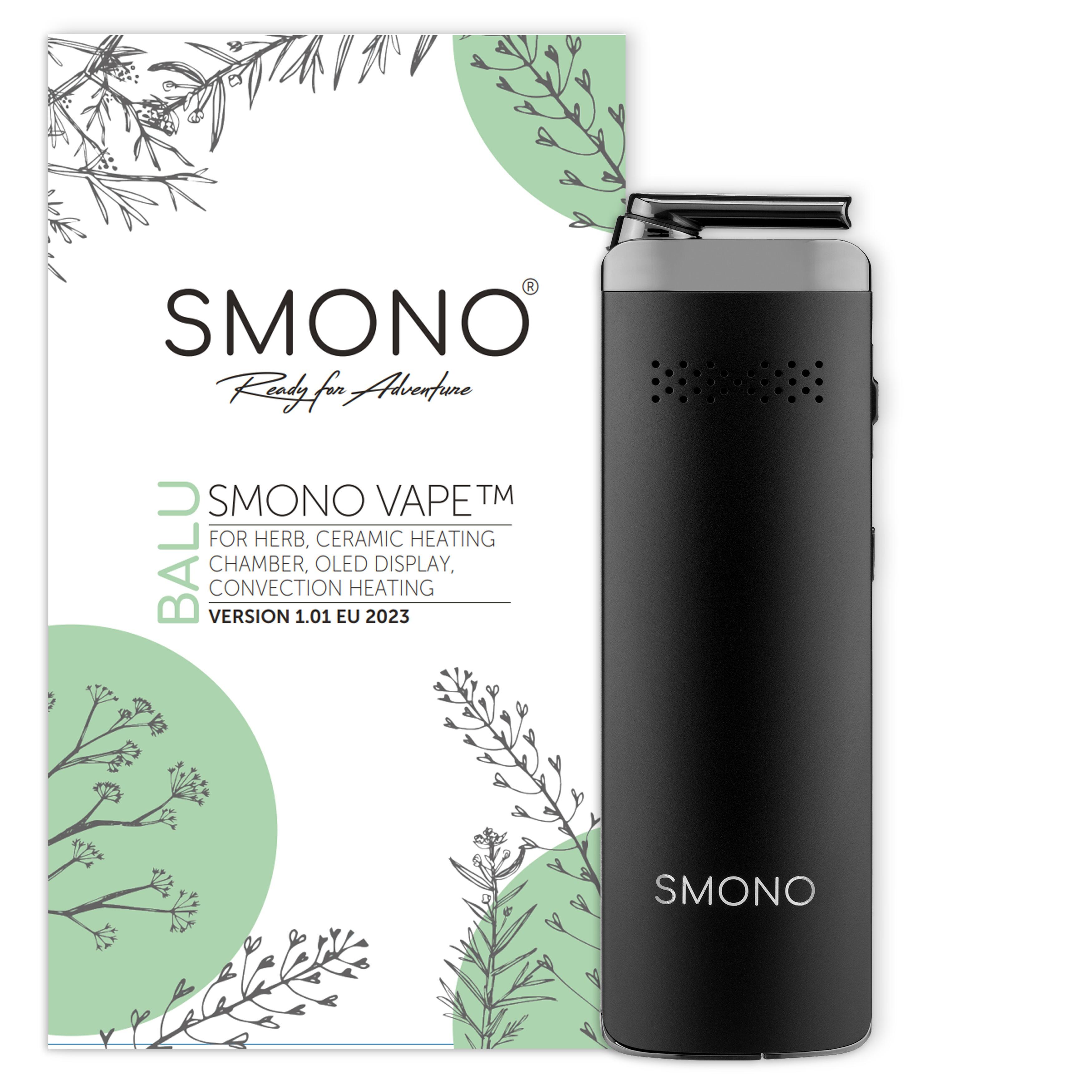 Smono Balu retail packaging with product branding and features