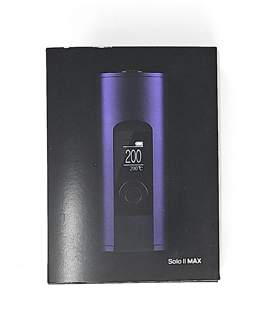 Arizer Solo 2 Vaporizer in Blue – box