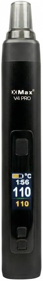 XMAX V4 Pro front view showing LCD temperature display