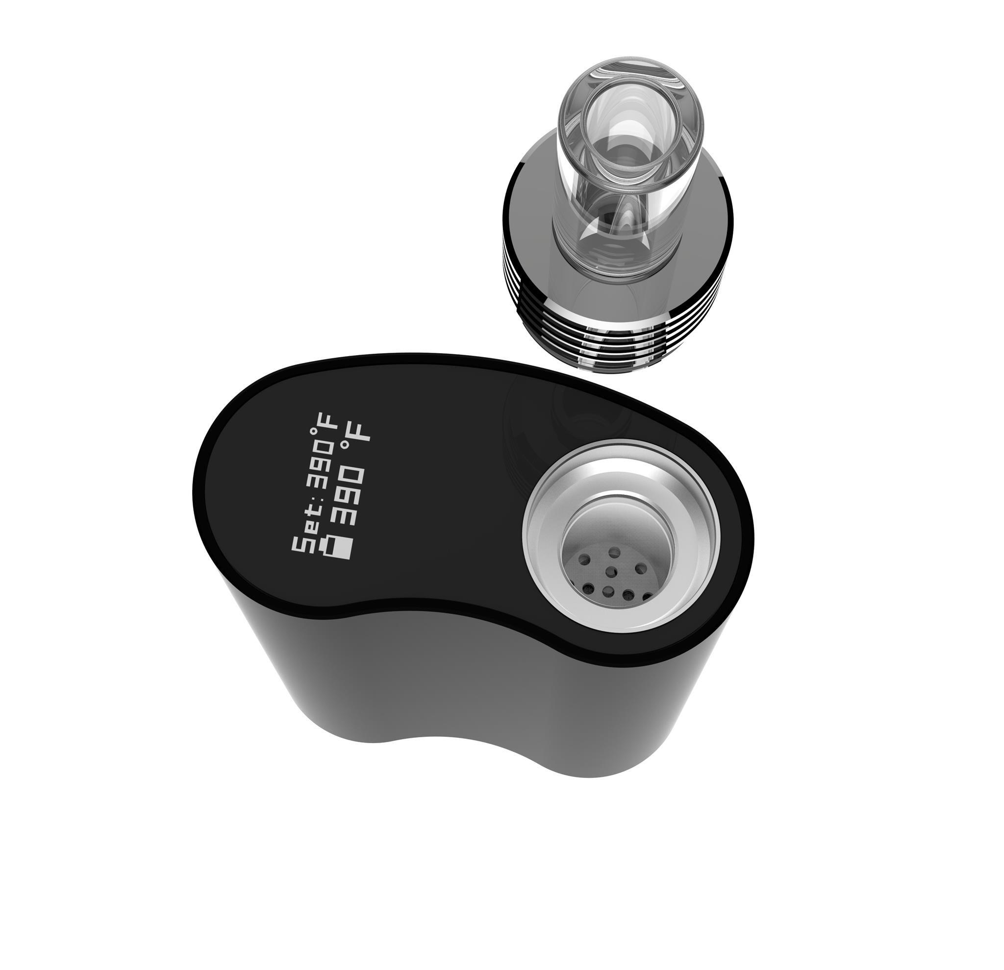 Smono No. 4 vaporizer with removable glass mouthpiece