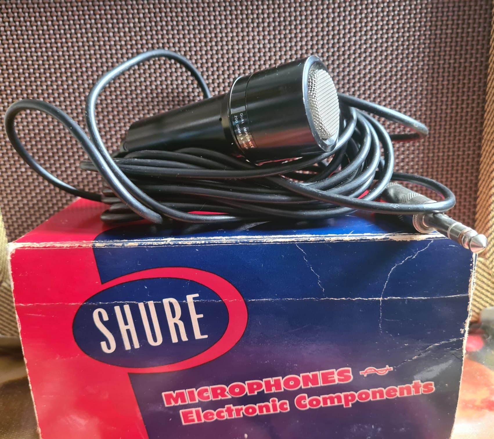 SHURE 560 BULLET HARP MICROPHONE Vintage