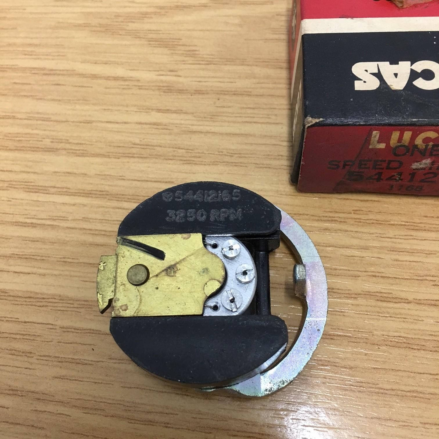 54412165 ORIGINAL LUCAS RA16 DRB116 RPM SPEED LIMITER LOTUS CORTINA NOS