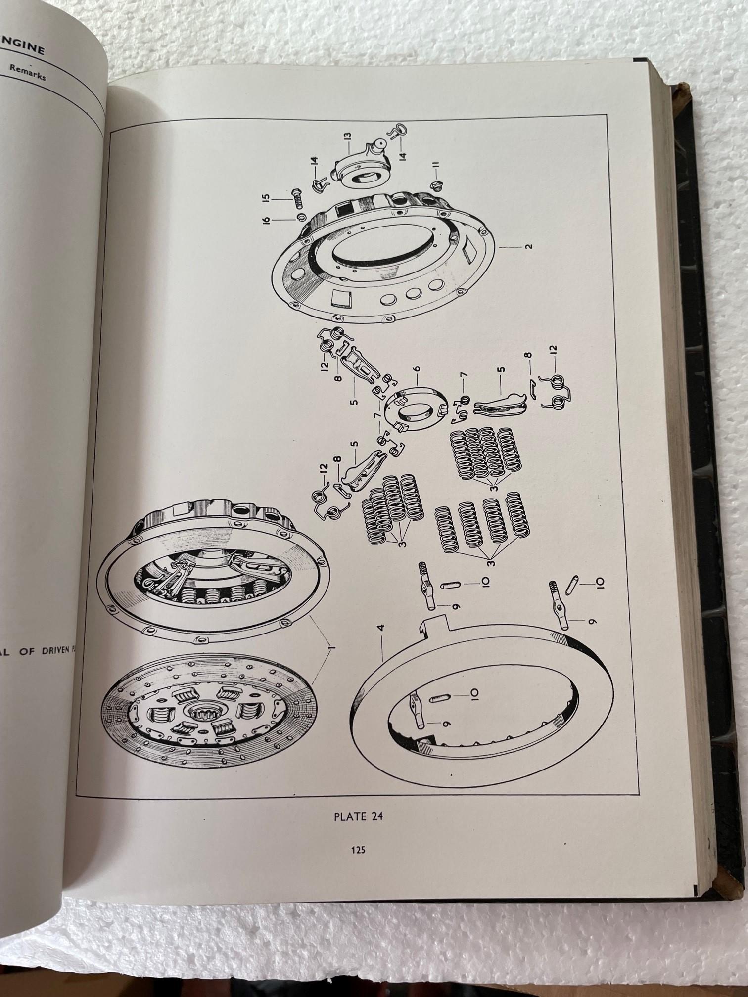 ORIGINAL JAGUAR XK150 MECHANICAL PARTS CATALOGUE 438 PAGES