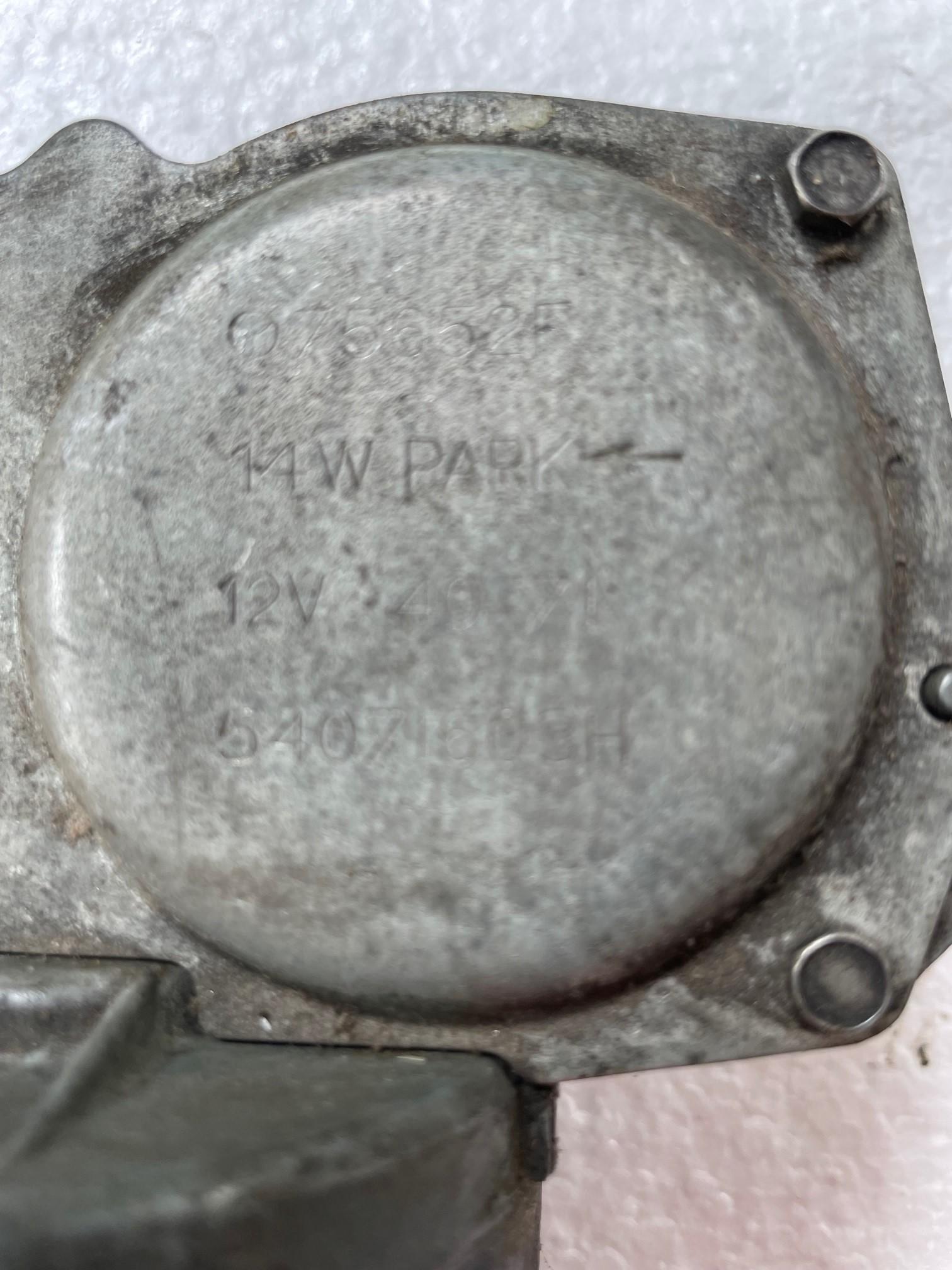 ORIGINAL LUCAS 75652F TRIUMPH MG MGB WIPER MOTOR