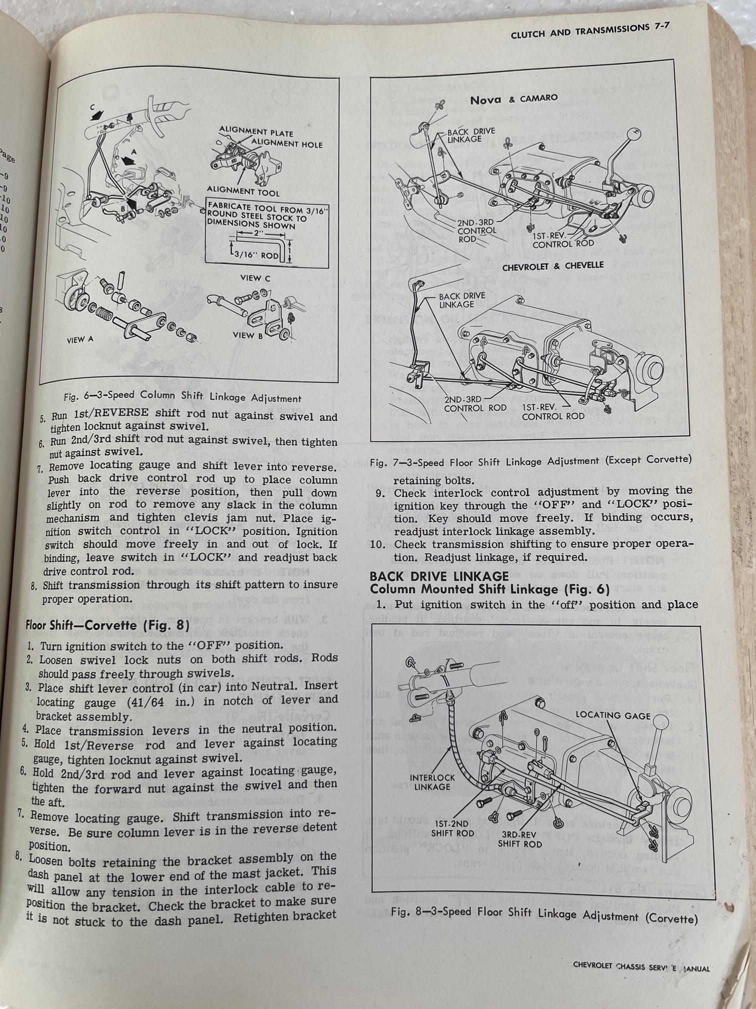 1969 Owner's Manual – Camaro, Chevelle, Chevy II / Nova – GM Reprint