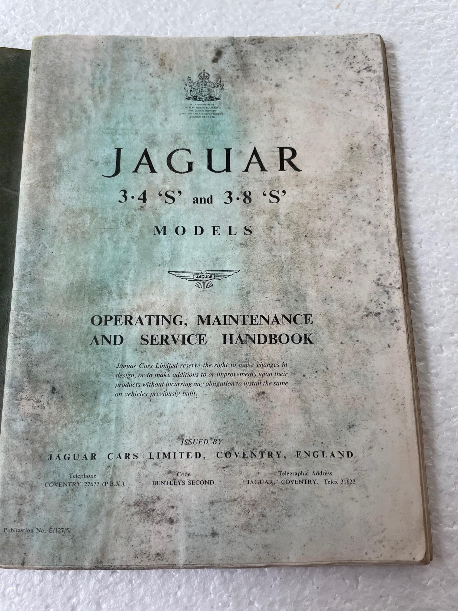 ORIGINAL JAGUAR 3.4 & 3.8 ORIGINAL JAGUAR 3.4 & 3.8