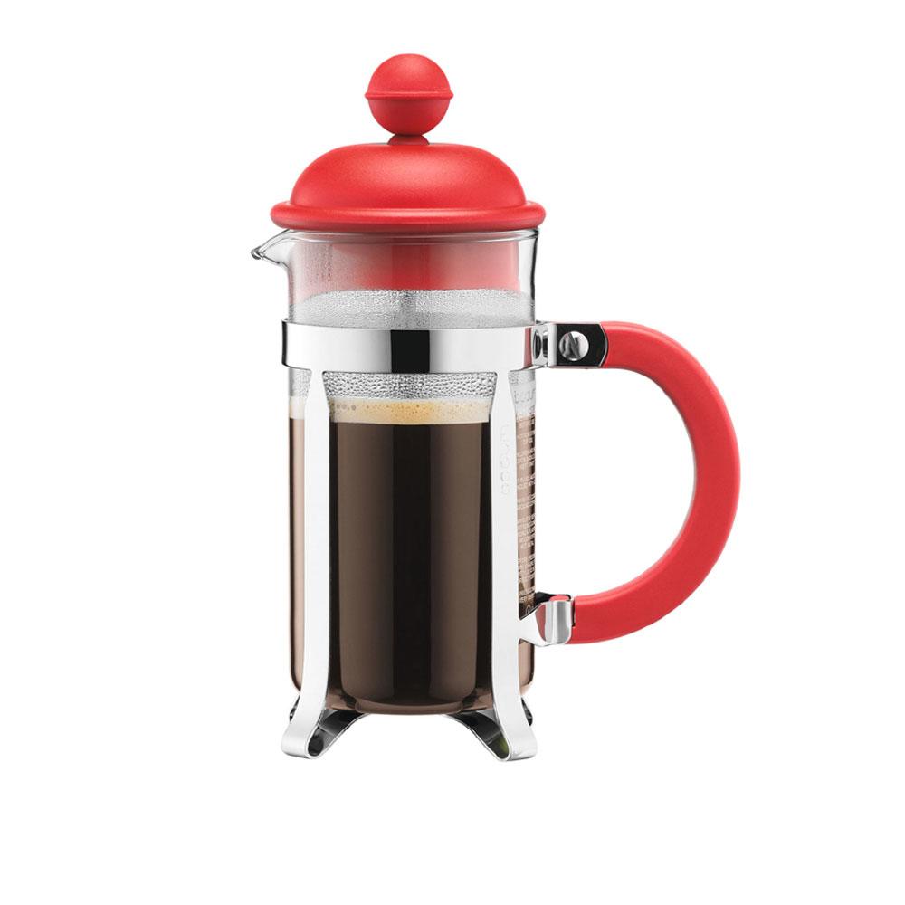 Bodum Caffettiera Red 3 Cup Coffee Maker