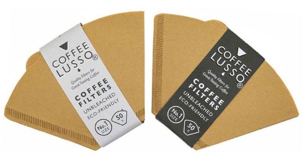 Size 1/No.1/101 Coffee Filter Papers- 100 Eco Friendly, Cone Shaped