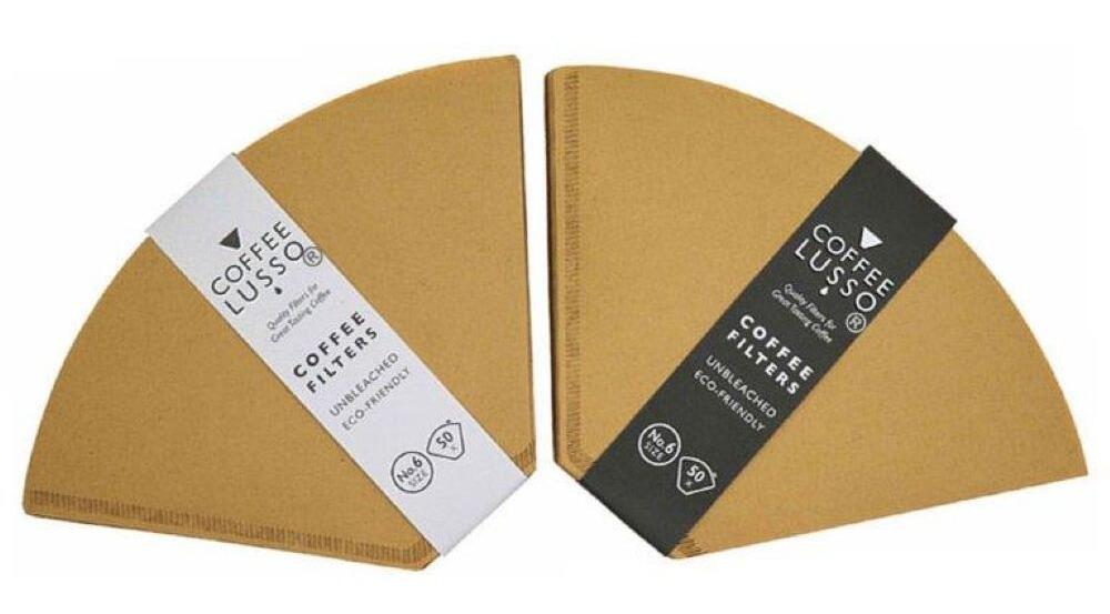 50 x No6 Cone Shaped Filters