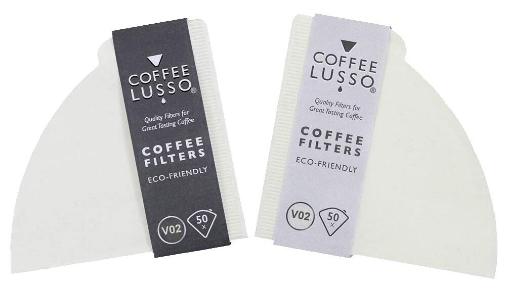 V02 - White Compatible Coffee Filters