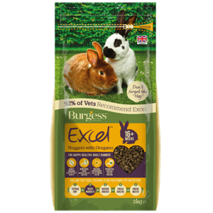 Burgess Excel Adult Rabbit Nuggets with Oregano 2kg