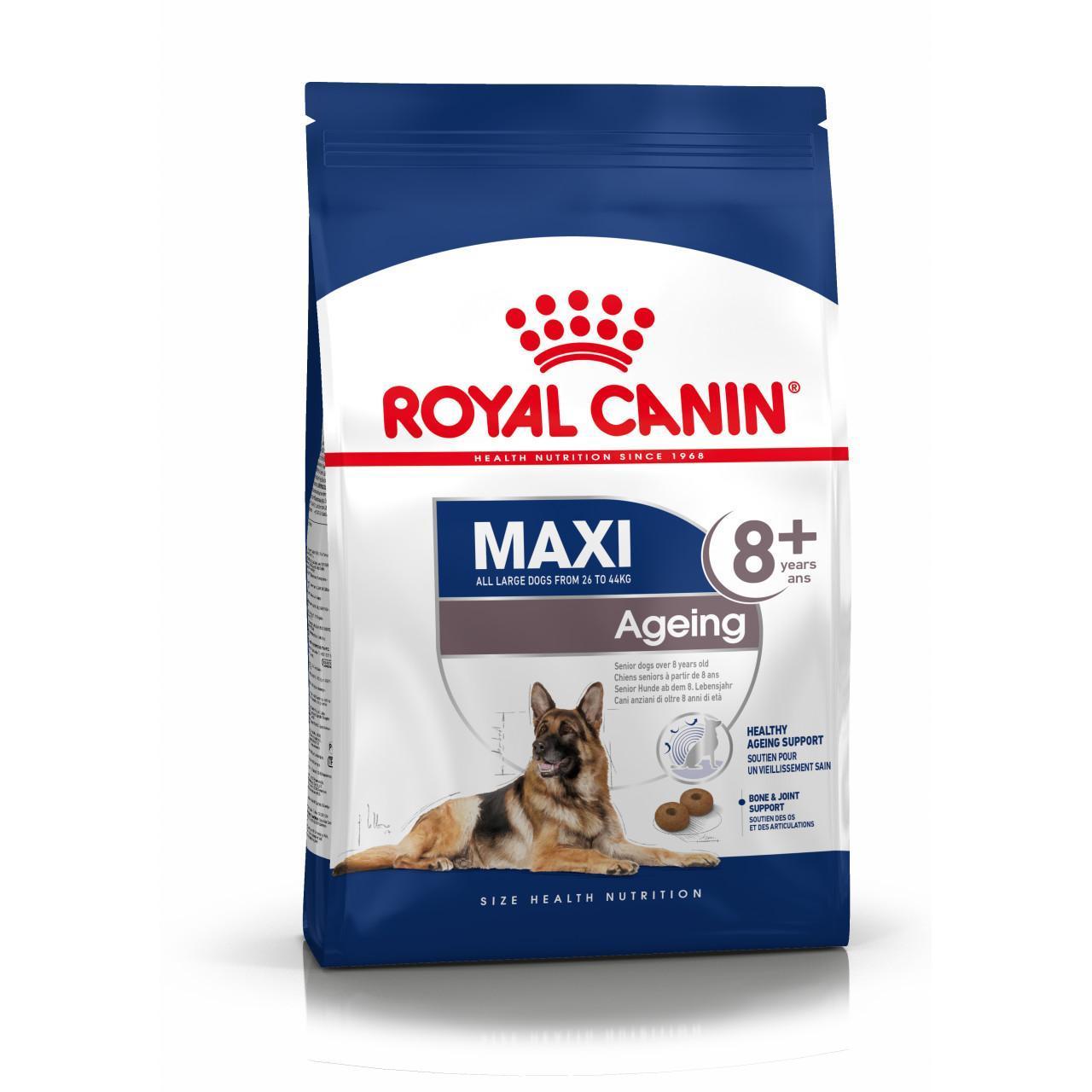 royal canin maxi 8+
