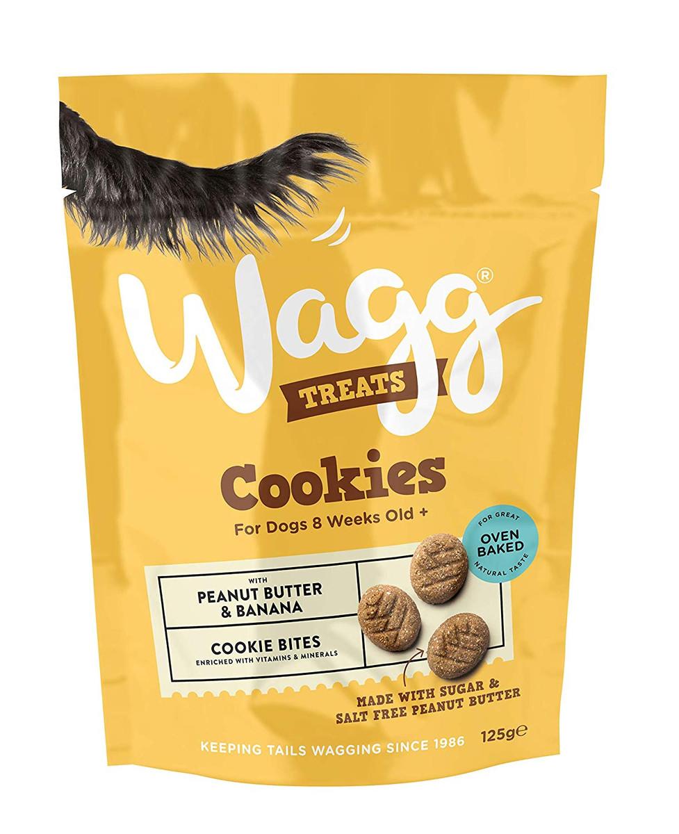 Wagg Peanut Butter and Banana Dog Cookies