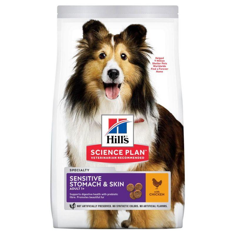 Hill's Science Plan Adult Sensitive Stomach and Skin with Chicken