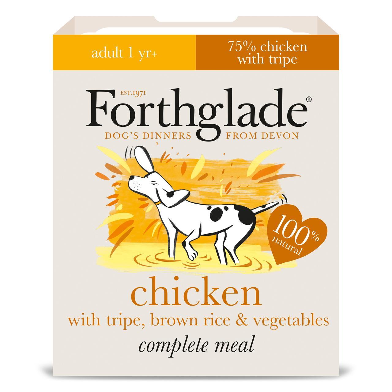 forthglade chicken tripe and rice