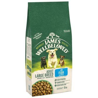 james wellbeloved large breed adult fish and rice