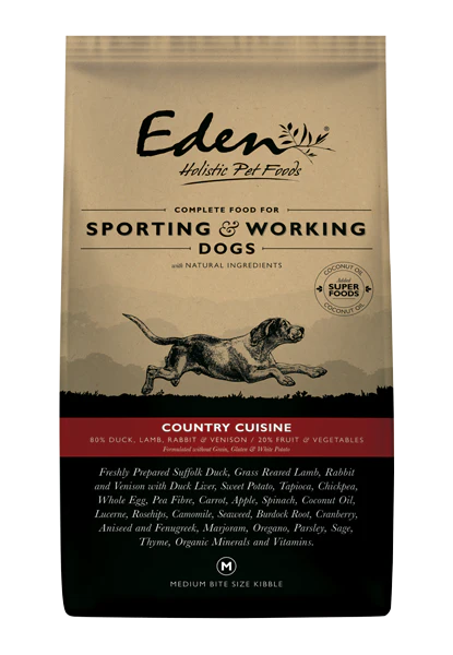 Eden Country Cuisine Working & Sporting Dogs