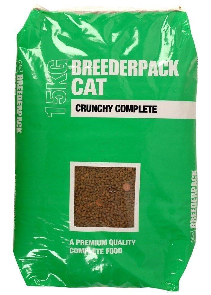 Breederpack Crunchy Complete Cat Food 15kg