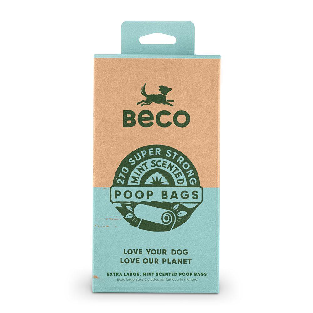 Mint Scented Beco Poo Bags
