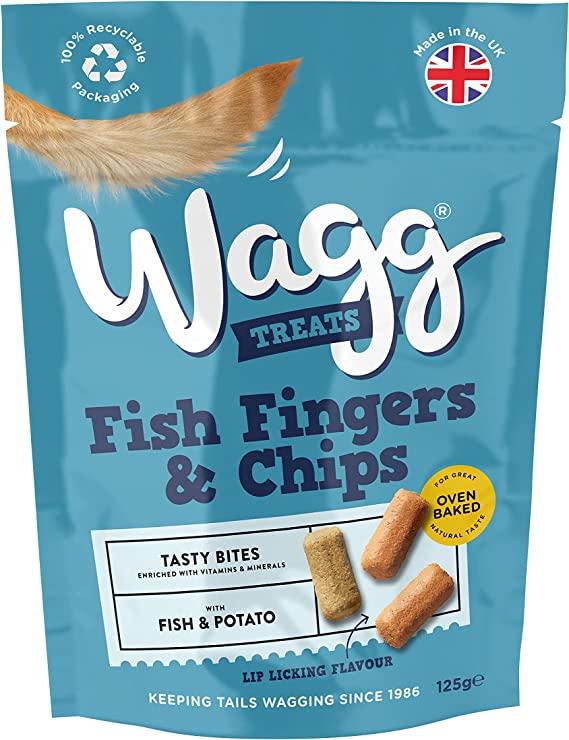 Wagg Fish Fingers and Chips Dog Treats