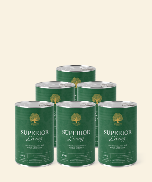 Essential Superior Living Pate 6 x 400g