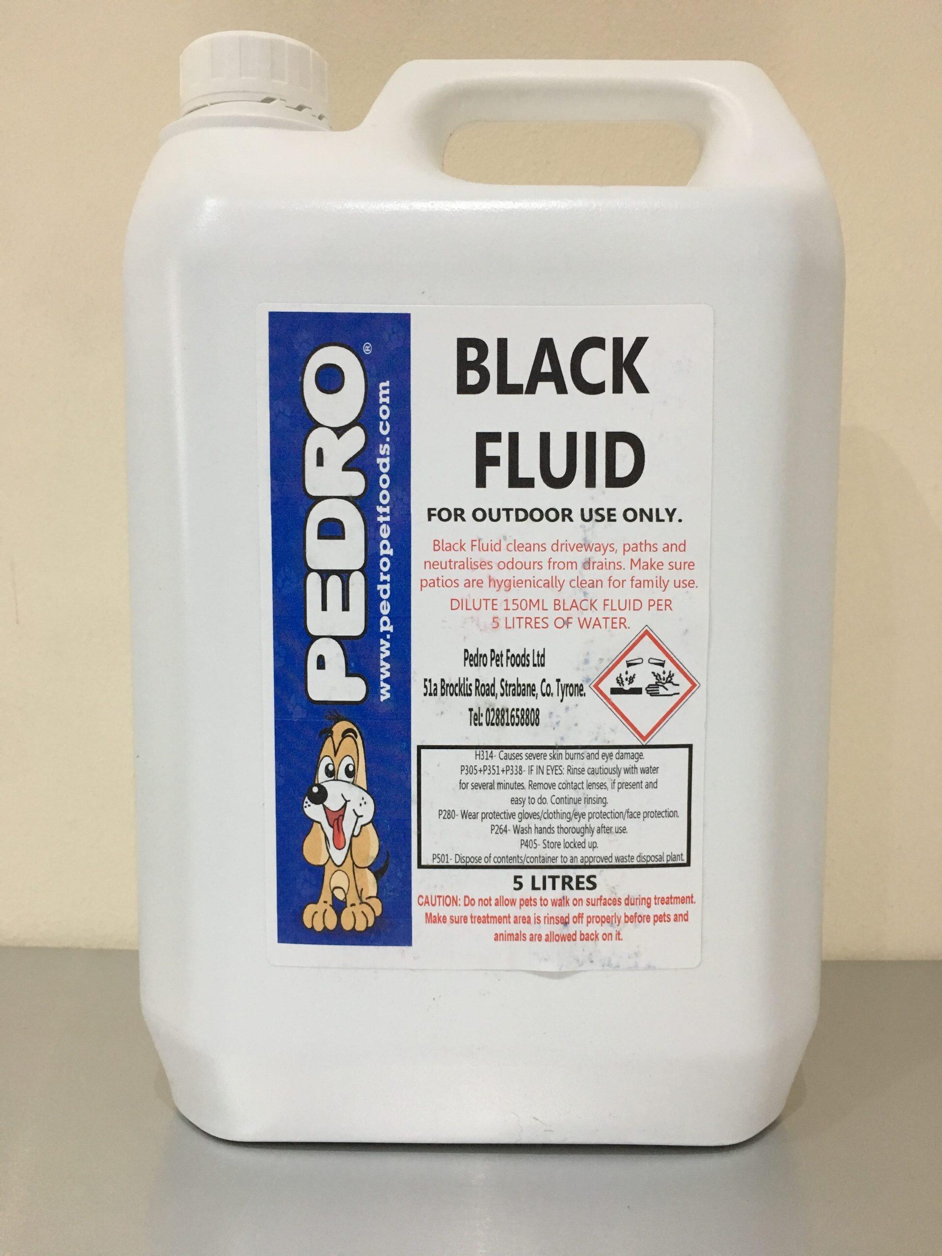 Pedro Black Fluid 5l