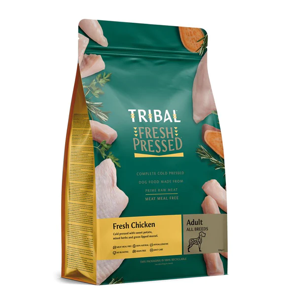Tribal Cold Pressed Dog Food, Chicken