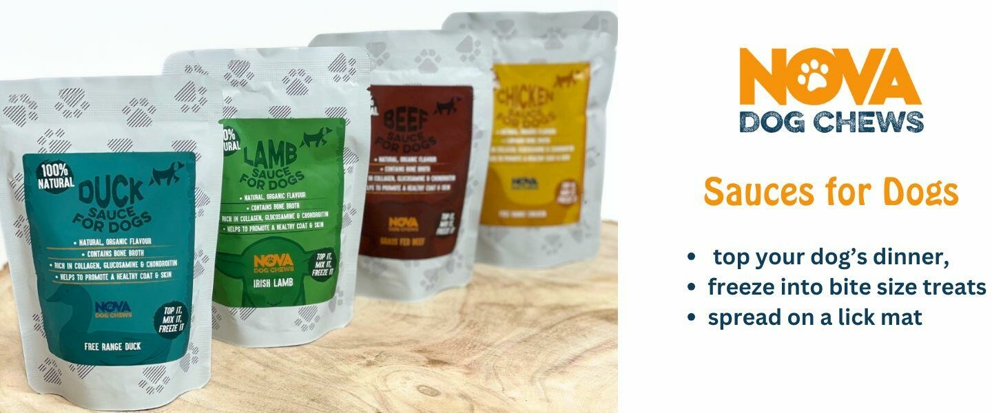 Nova Sauces for dogs