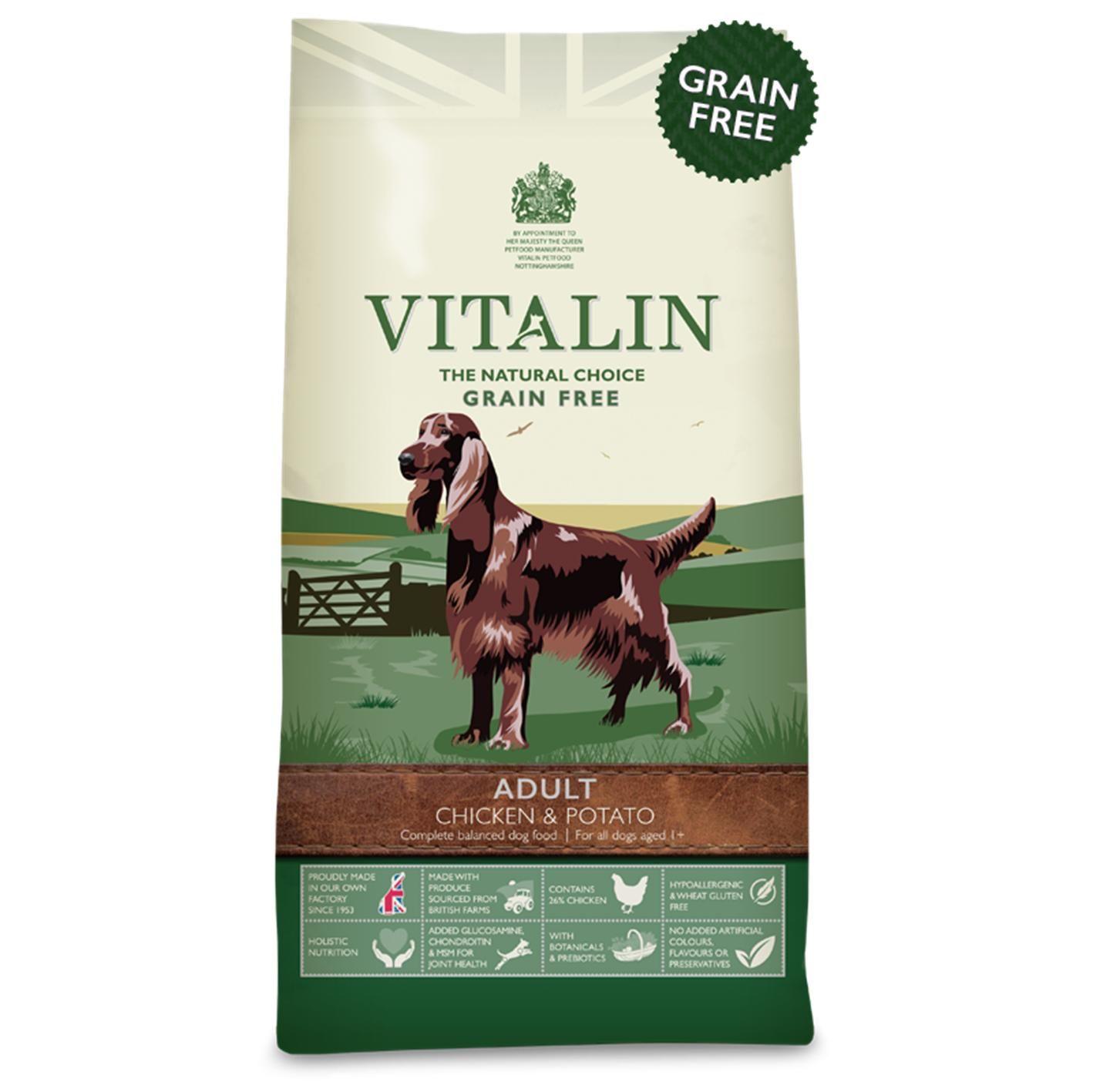 Vitalin Natural Grain Free Adult Chicken & Potato