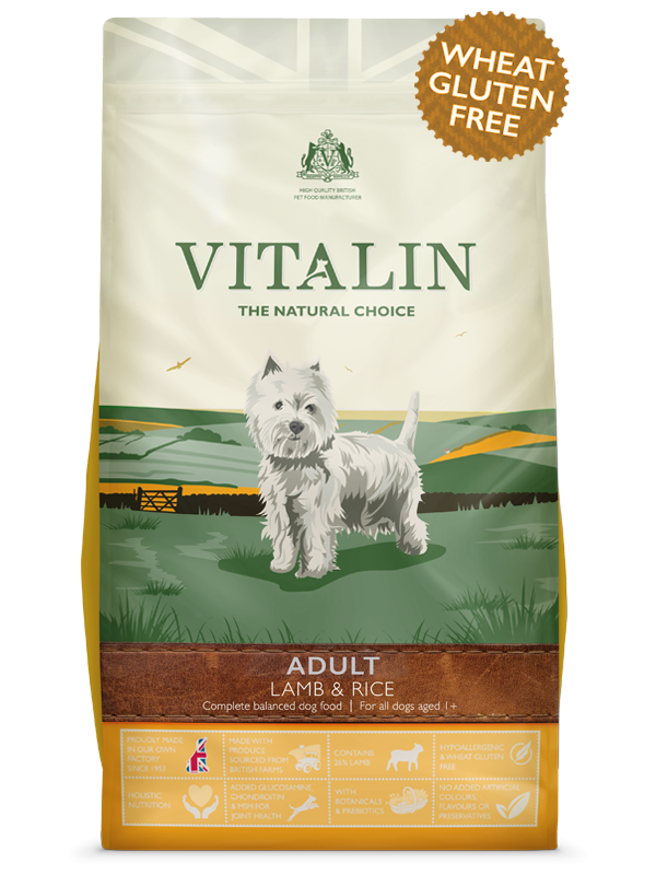 Vitalin Sensitive Lamb & Rice 12kg