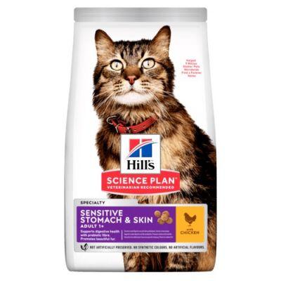 Hill's Science Plan Adult Cat Food Sensitive Stomach & Skin with Chicken