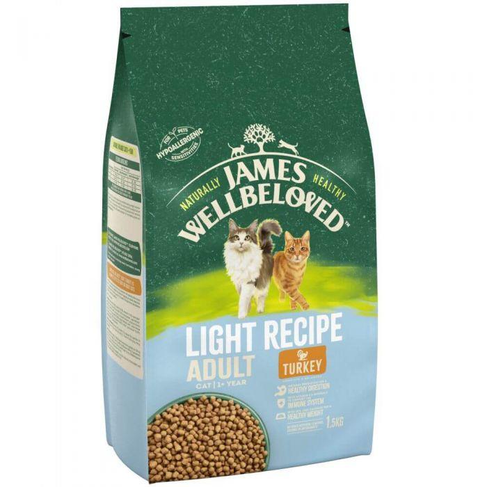 ames Wellbeloved Adult Cat Light Turkey and Rice 1.5kg