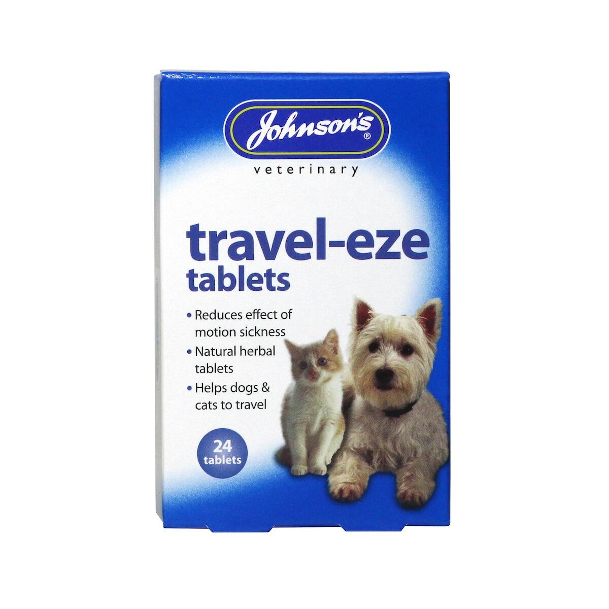 Johnson's travel-eze tablets