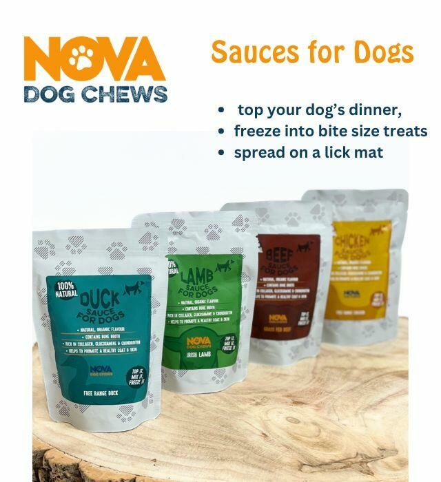 Nova Sauces for dogs