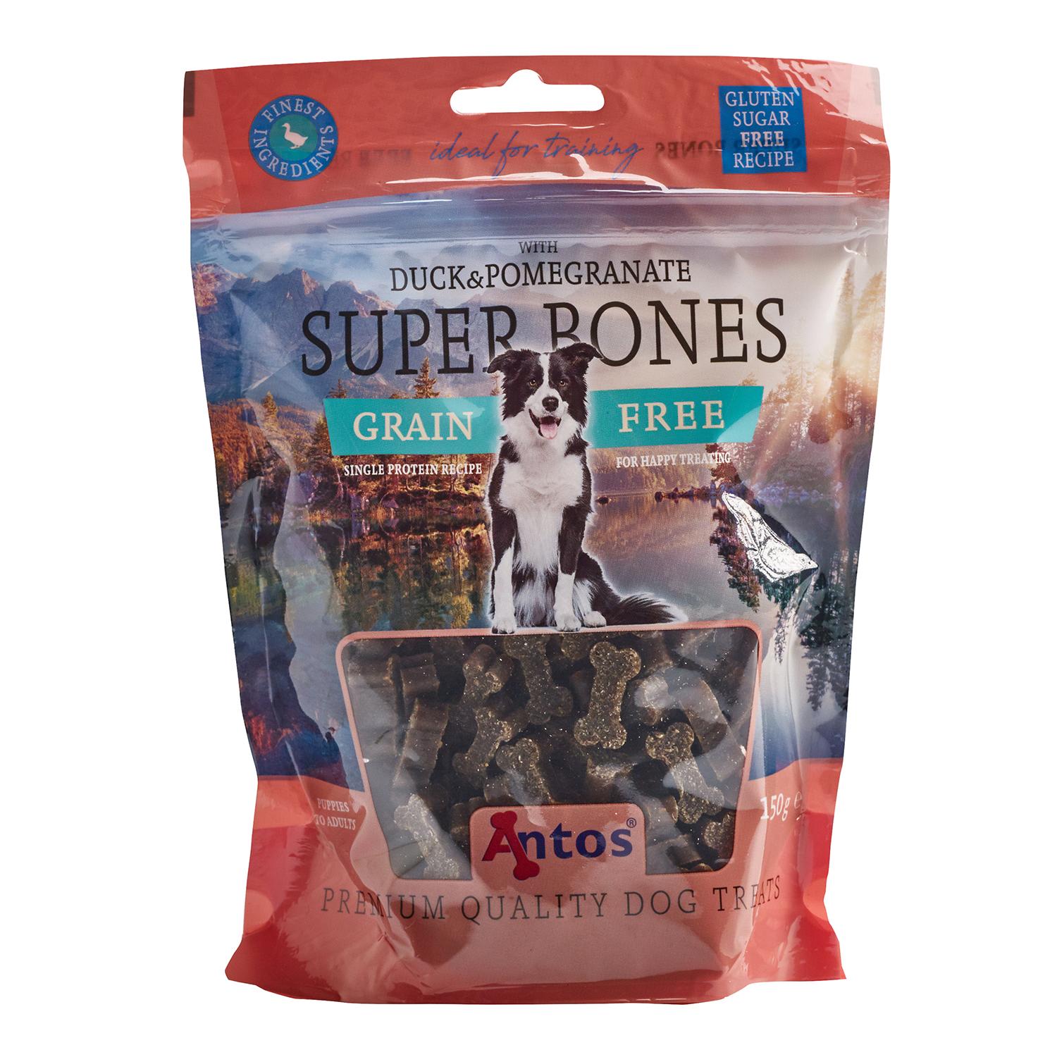 Antos Duck and Pomegranate Super bones Training Treats