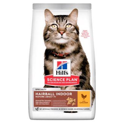 Hill's Science Plan Mature Adult Hairball & Indoor Chicken