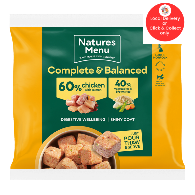 Nature's Menu Complete and Balanced 60/40 Chicken Nuggets 1kg