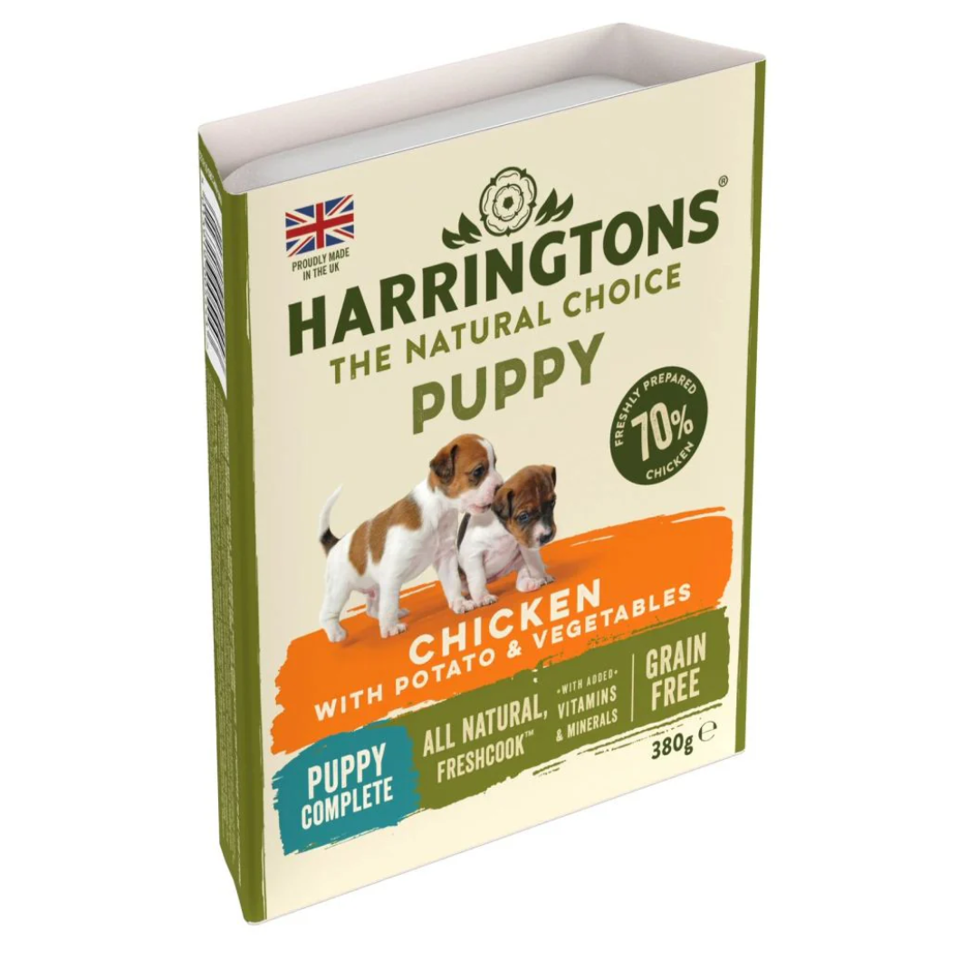 Harringtons grain free puppy food best sale