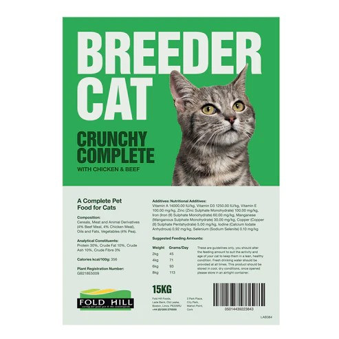 Fold Hill Breederpack Complete Cat Food 15kg