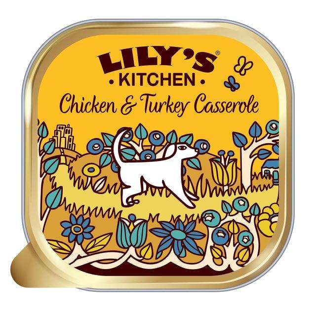 Lily's Kitchen Chicken & Turkey Casserole 150g Foil