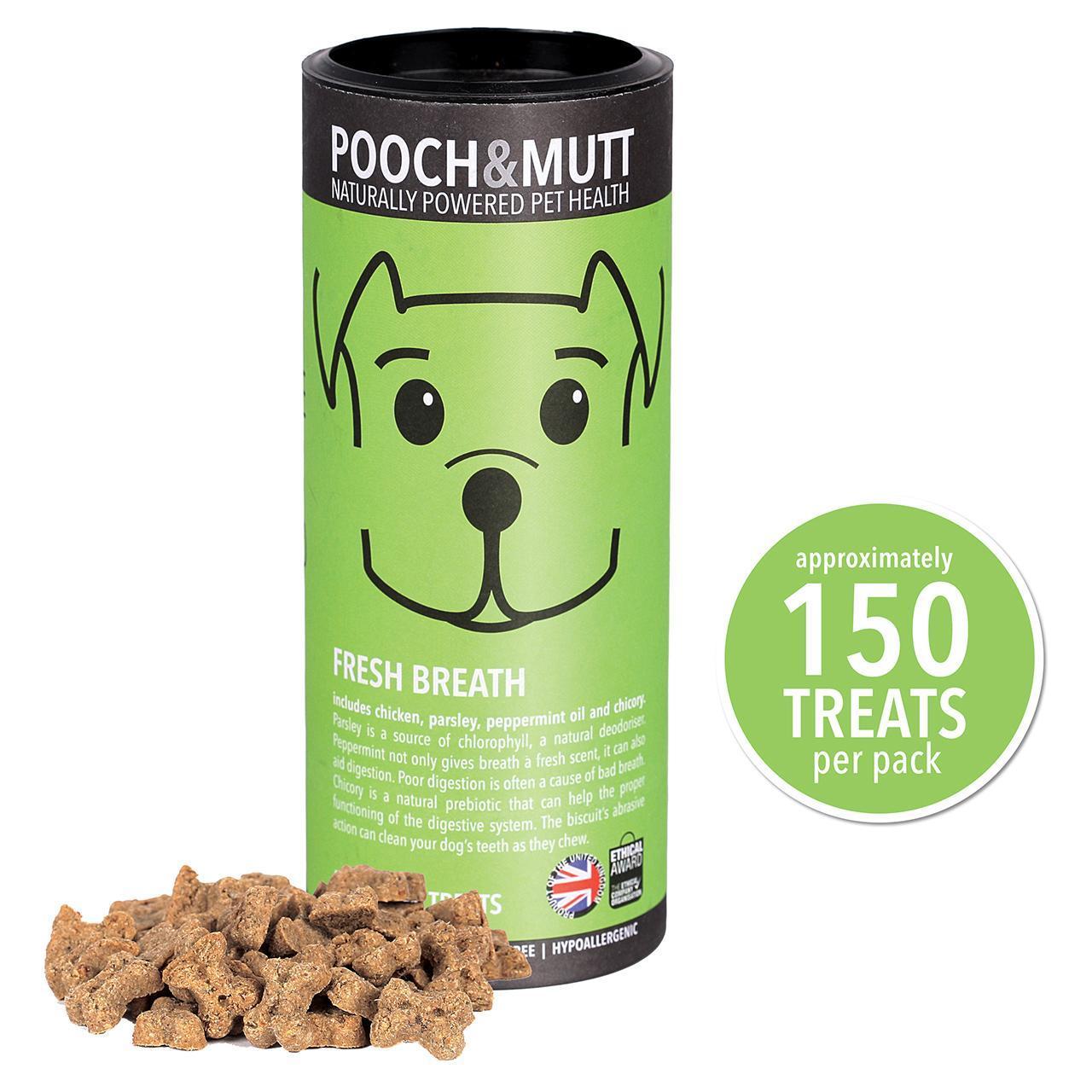 Pooch & Mutt Fresh Breath Dog Treats 125g