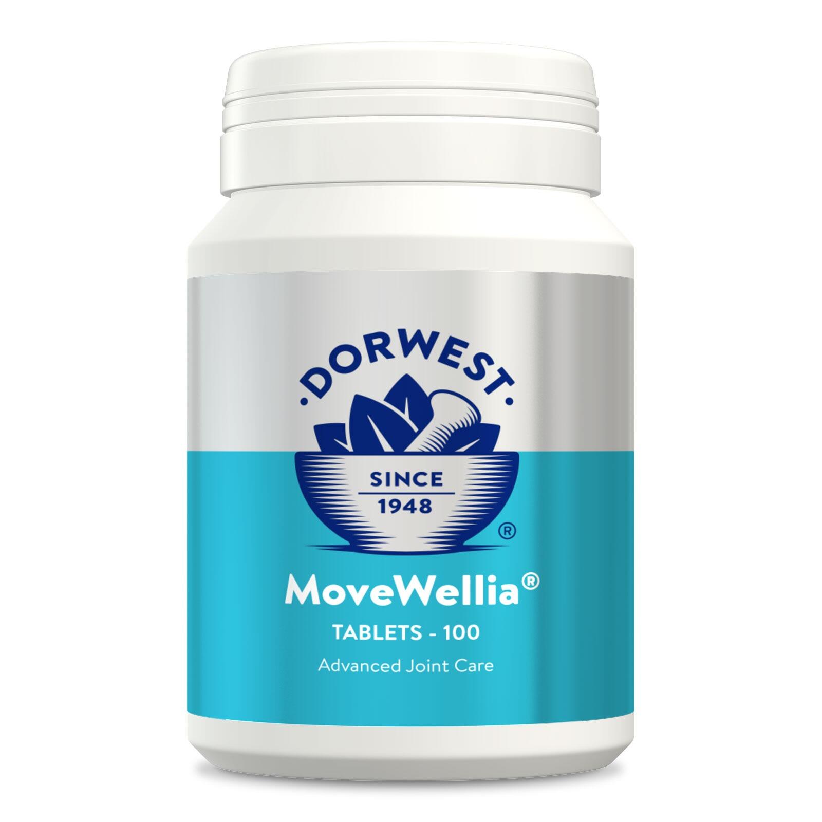 Dorwest MoveWellia Tablets for Dogs, 100 tablets