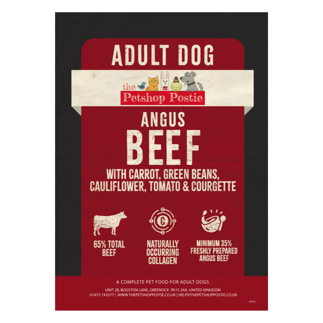 Petshop Postie Superfood 65 Angus Beef