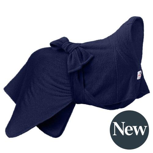 Navy Dogrobe MAX -  Drying Coat for Dogs
