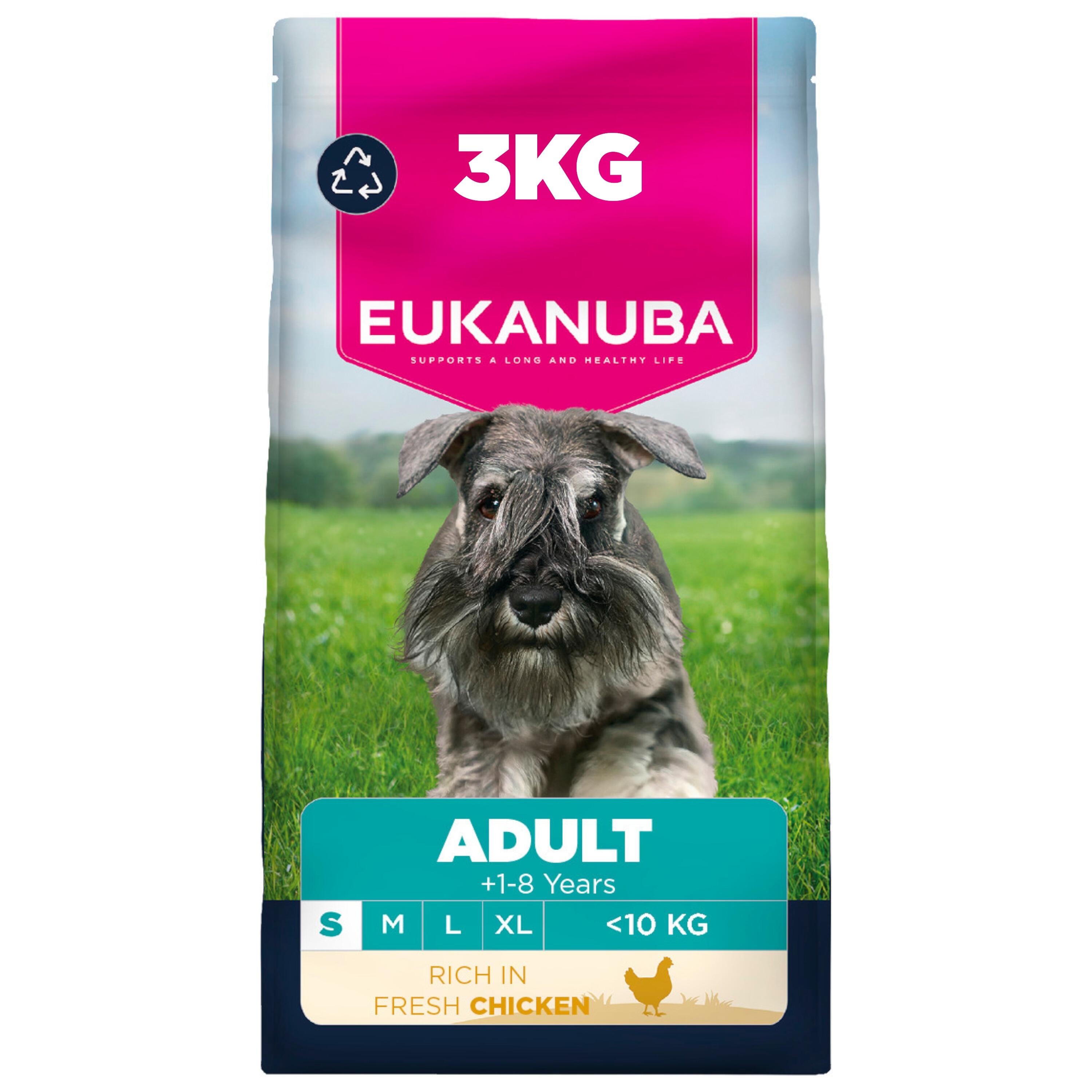 Eukanuba Adult Small Breed - Chicken 3kg