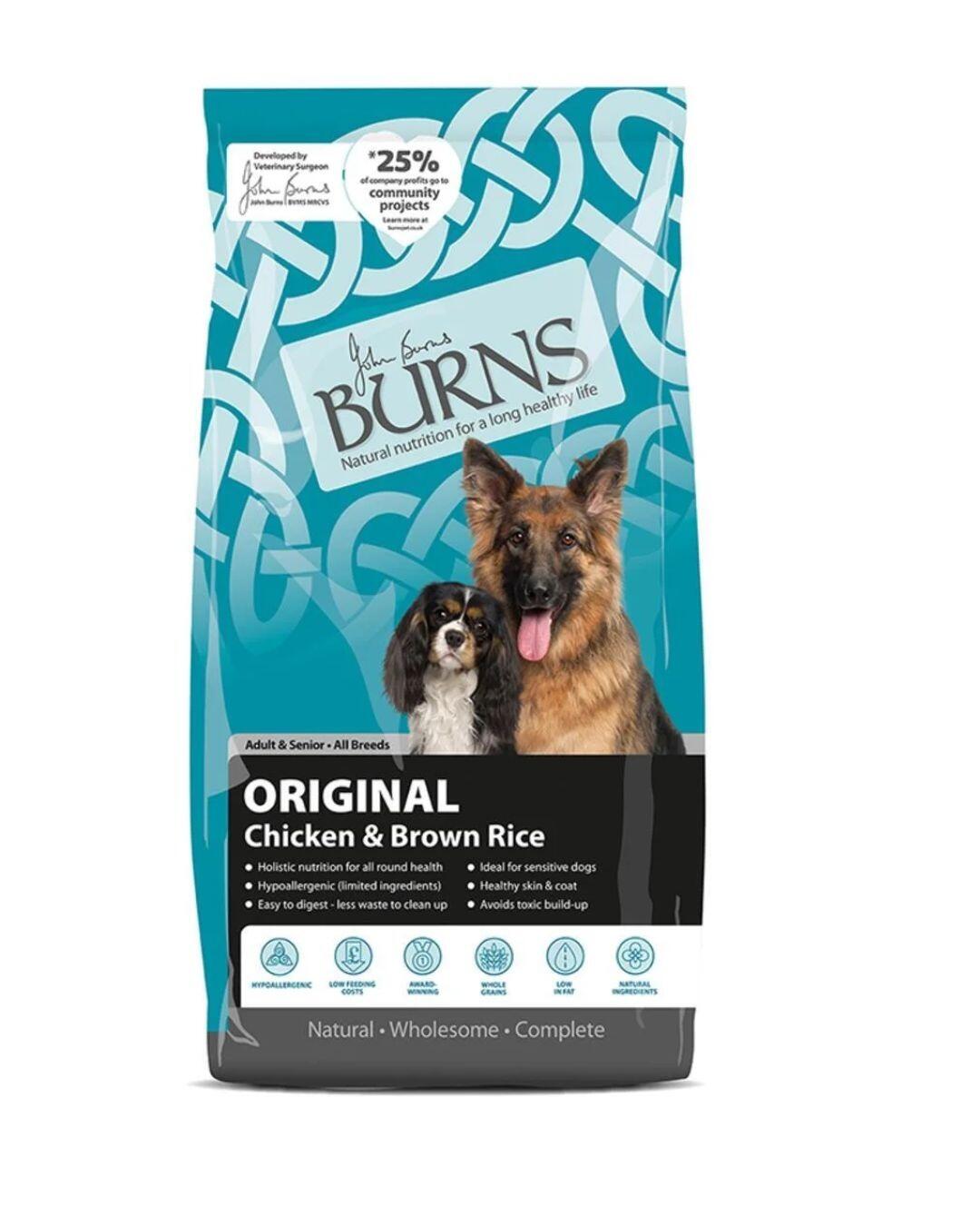 Burns Original Chicken & Brown Rice 6kg