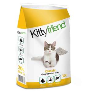 Kittyfriend Classic Non Clumping Cat Litter 30ltr