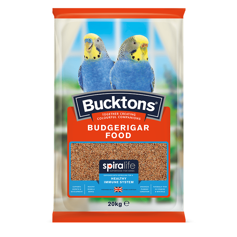 Bucktons Budgie Food with Spiralife