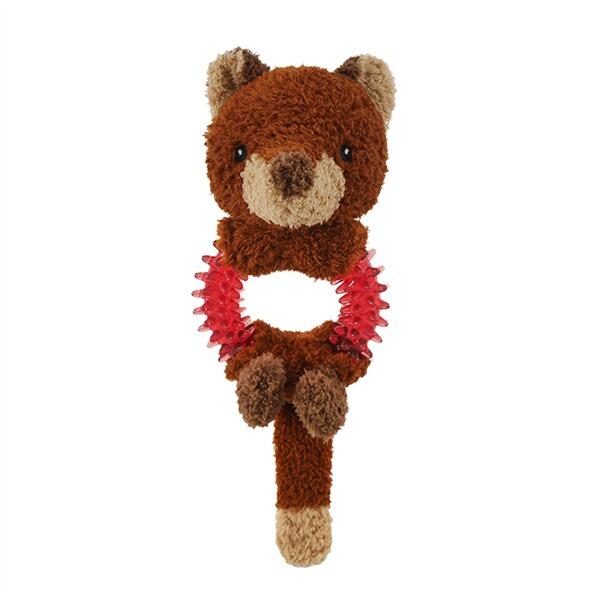 Festive Fox Christmas dog Toy