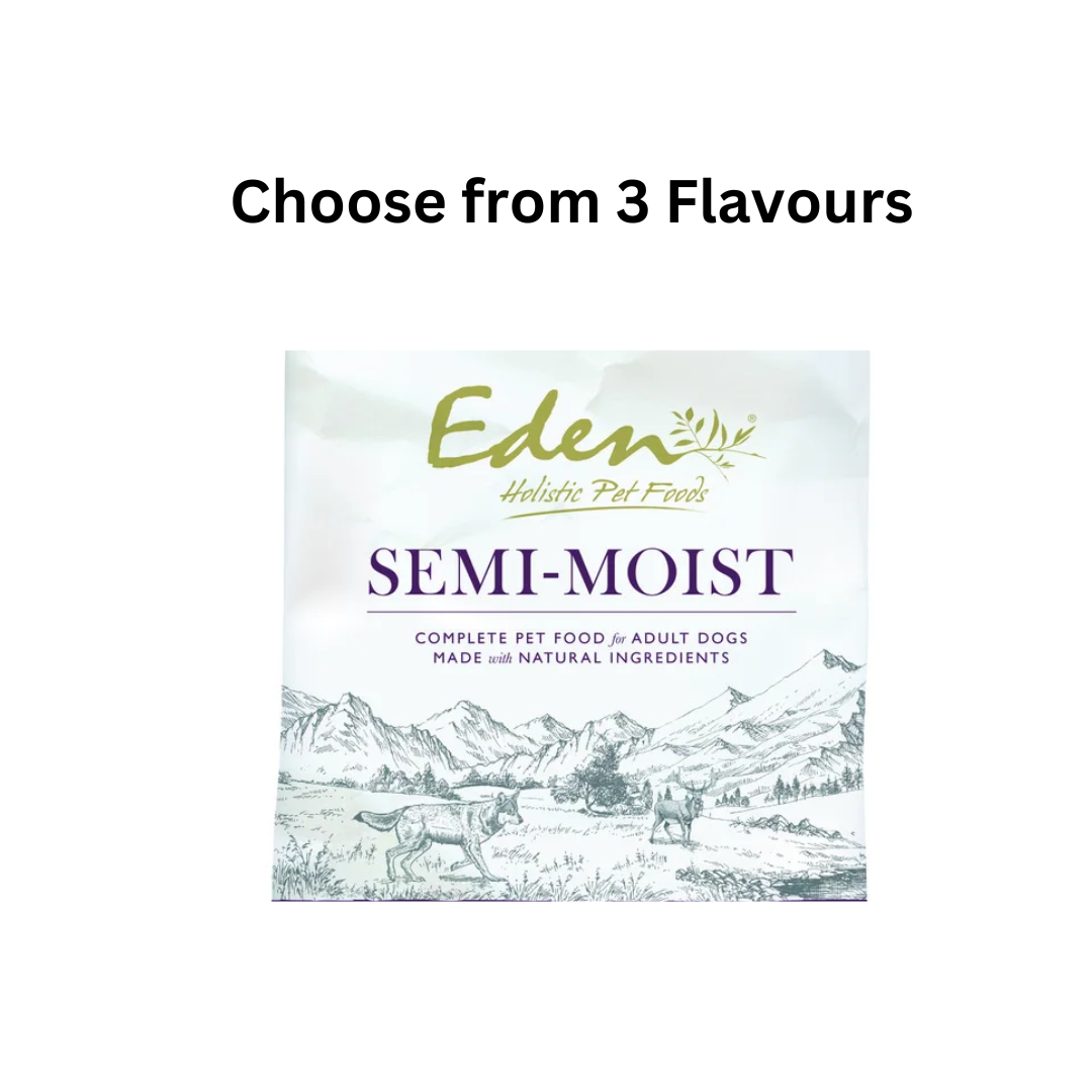 Eden semi moist dog food hotsell